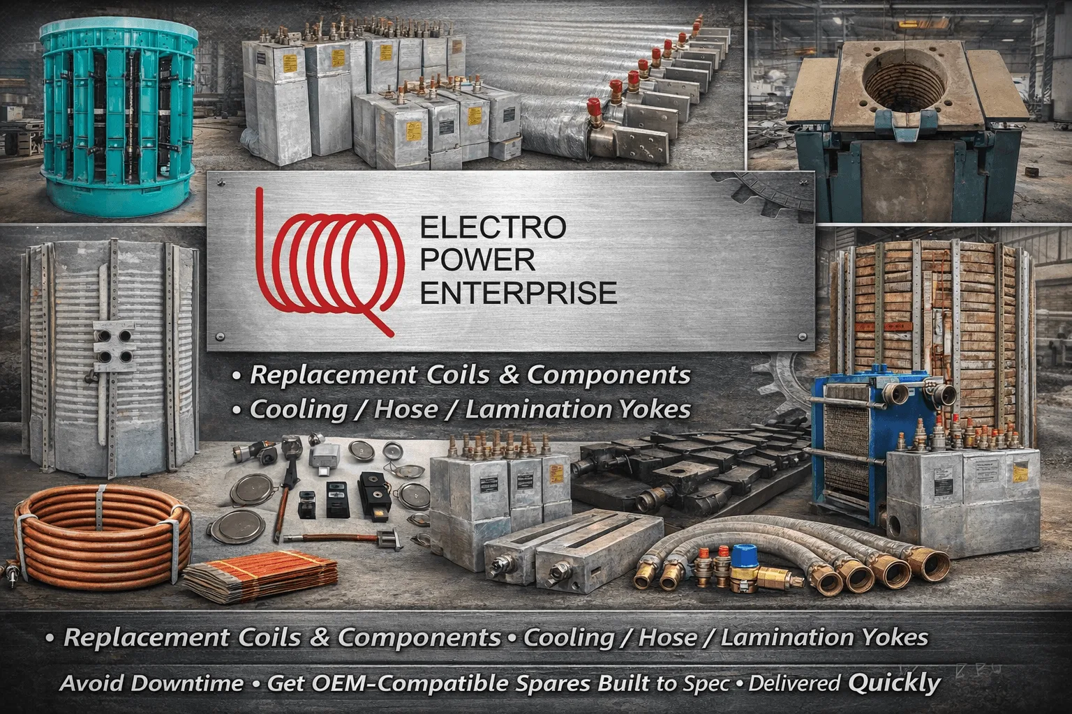 OEM-Compatible Induction Furnace Spare Parts