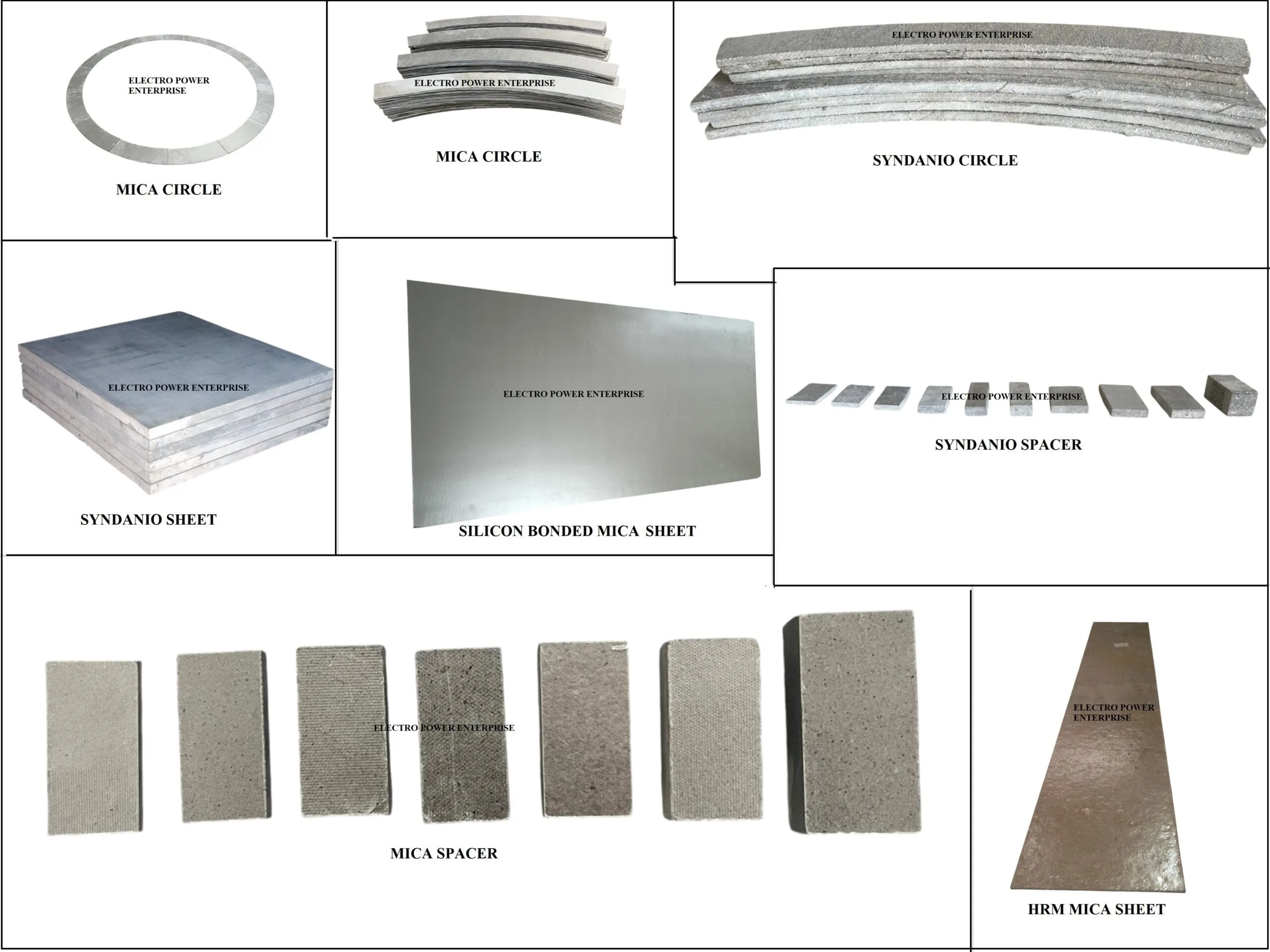 mica sheet & Syndanio sheet