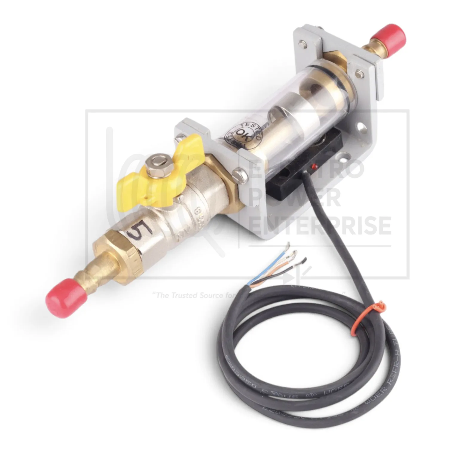Flow Switch ET-80 5 LPM With Valve, 1/2" Nipple - Image 3