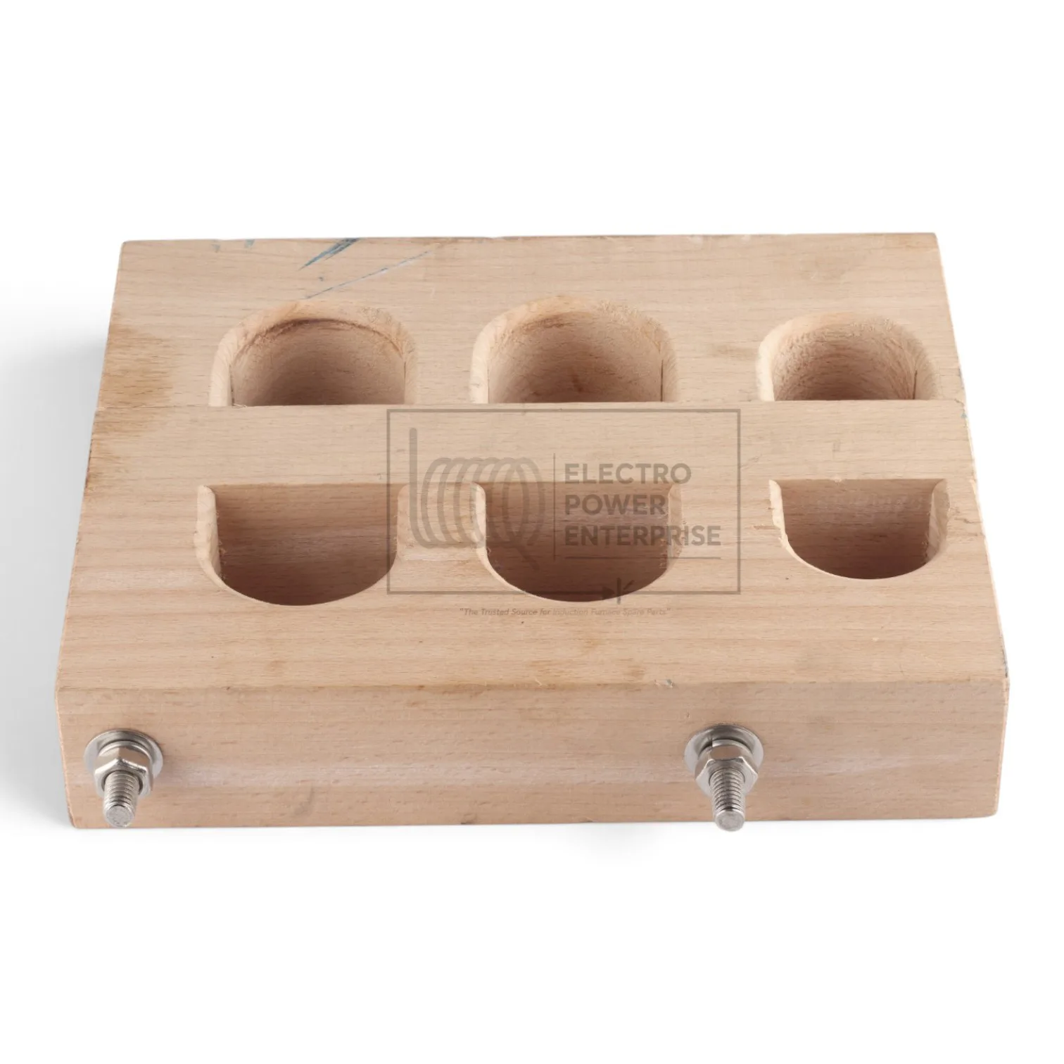 Wooden Support For Water Cooled Cable - 255 X 170 6 Hole of 50MM-750 - Image 4