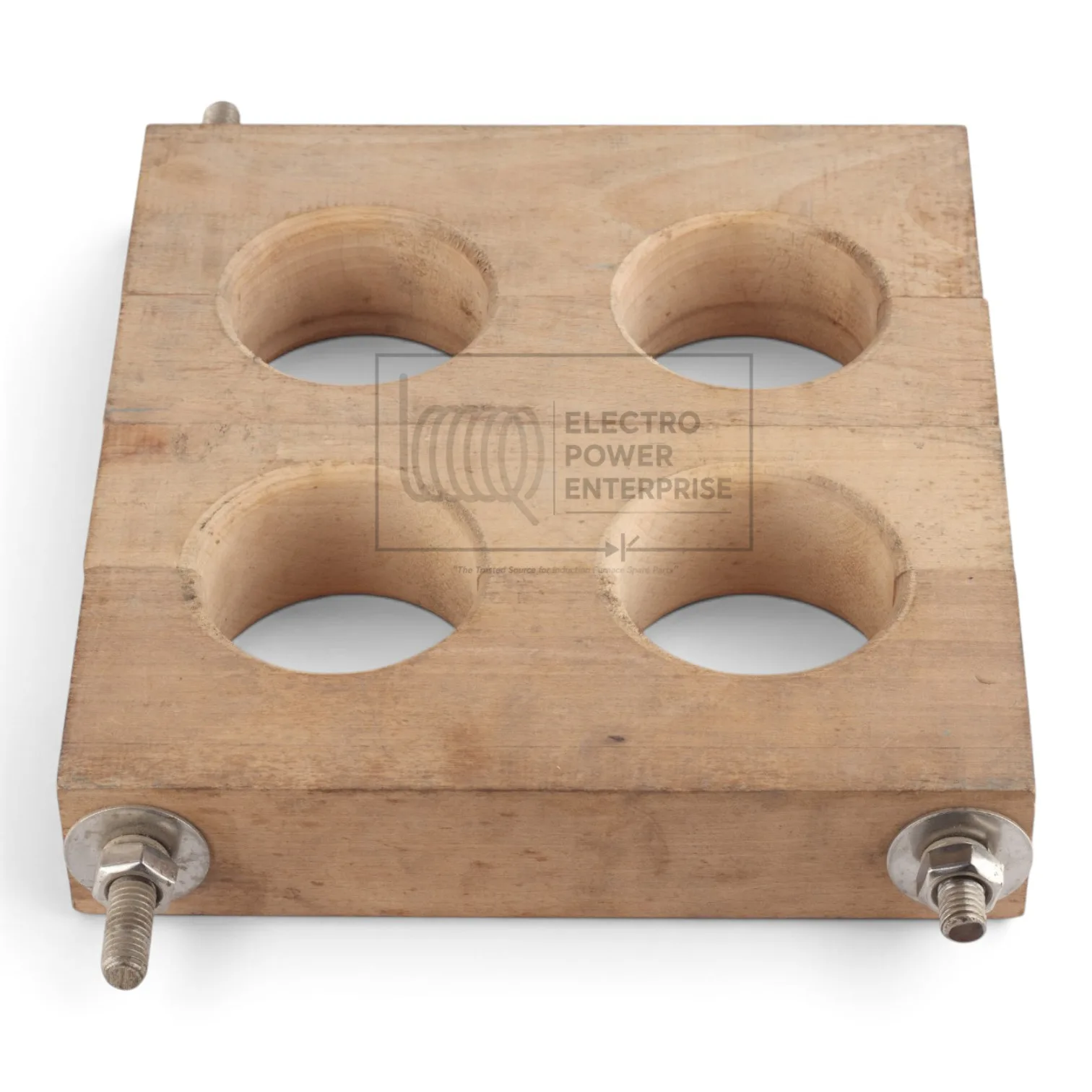 Wooden Support For Water Cooled Cable Horizontal - 12"X10"-75MM Hole - Image 5