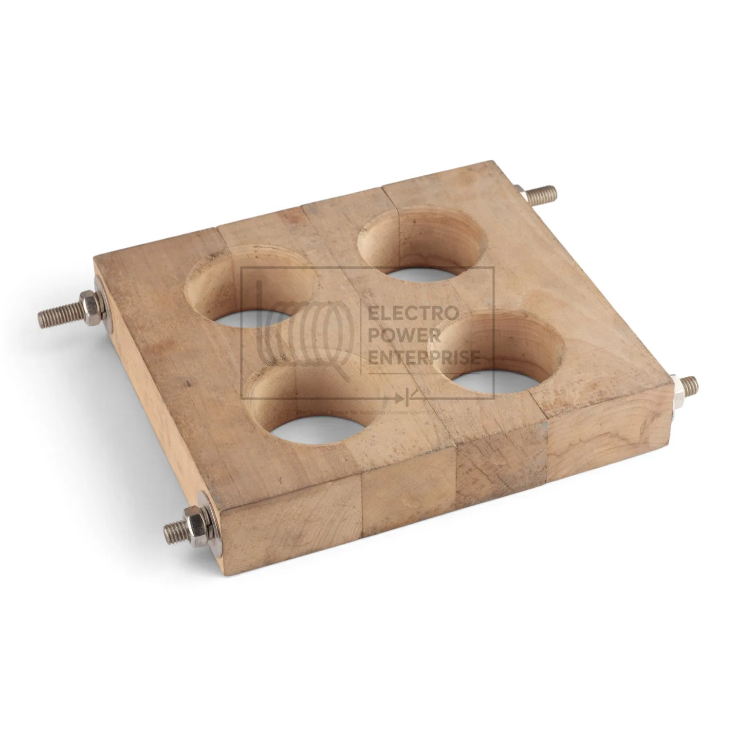 Wooden Support For Water Cooled Cable Horizontal - 12"X10"-75MM Hole
