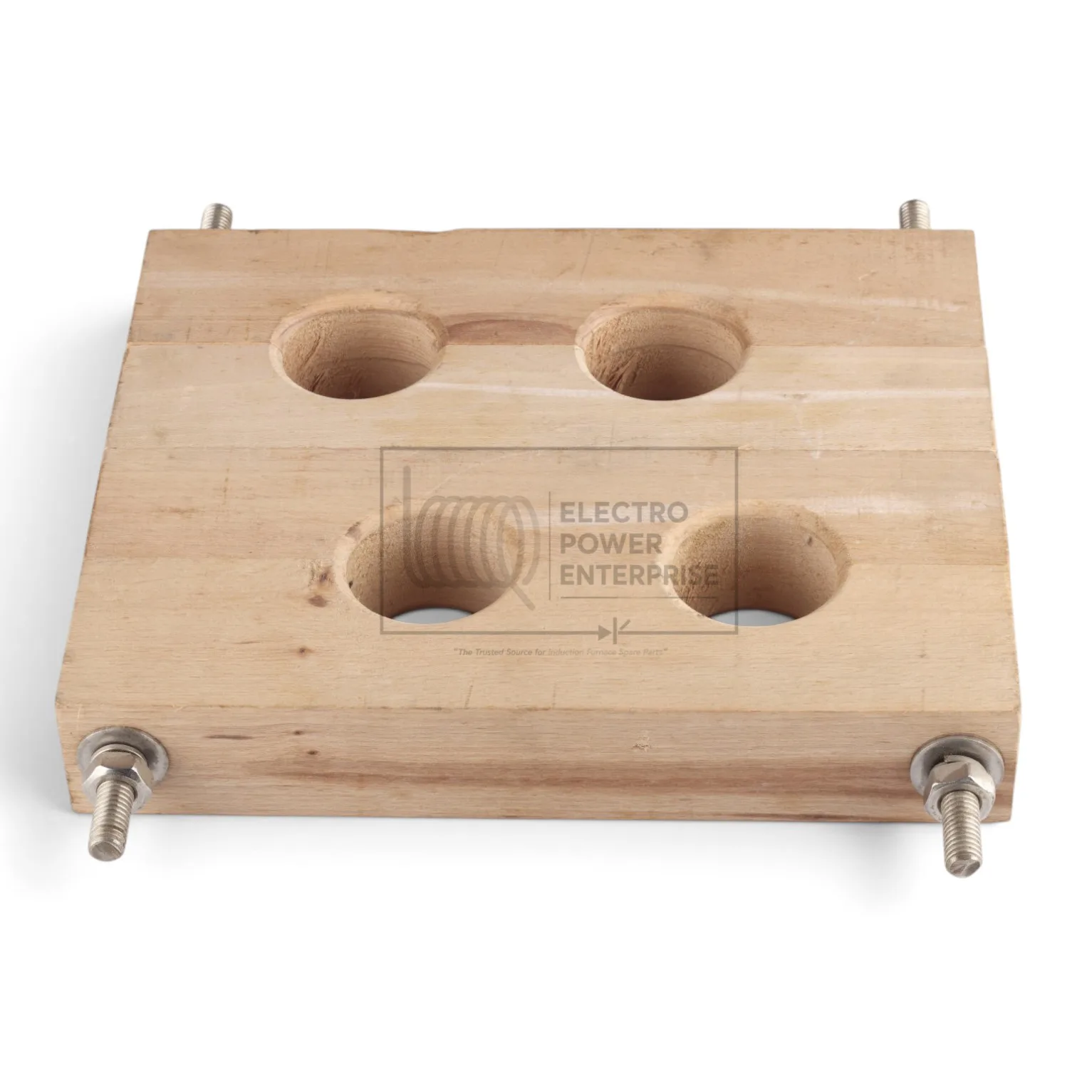 Wooden Support For Water Cooled Cable Horizontal - 12"X10"-Cross 50/55 Hole - Image 5